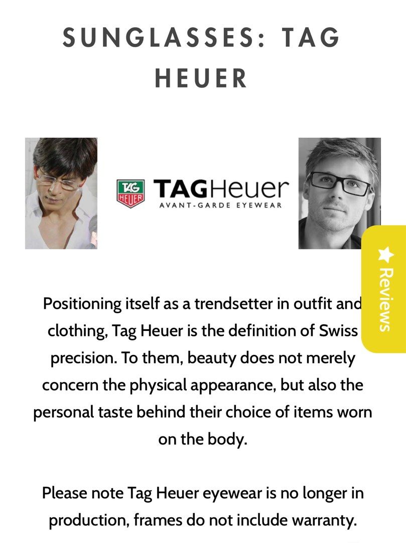 Share more than 168 tag heuer sunglasses warranty latest