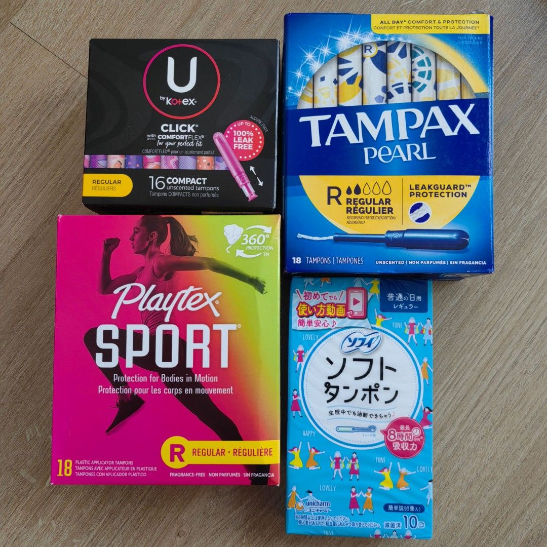 Playtex Sport tampon (super+), Beauty & Personal Care, Sanitary Hygiene on  Carousell