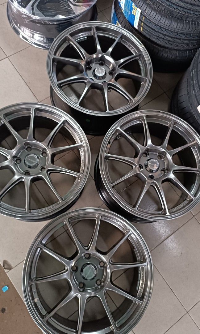 Rim 17 TC105N Hyper Black, Auto Accessories on Carousell