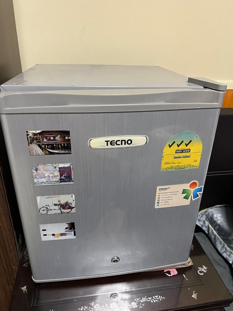 TECNO mini bar fridge, TV & Home Appliances, Kitchen Appliances, Refrigerators & Freezers on