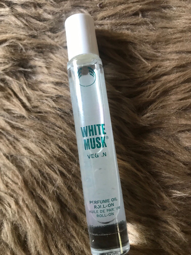 The Body Shop White Musk Perfume Oil RollOn on Carousell