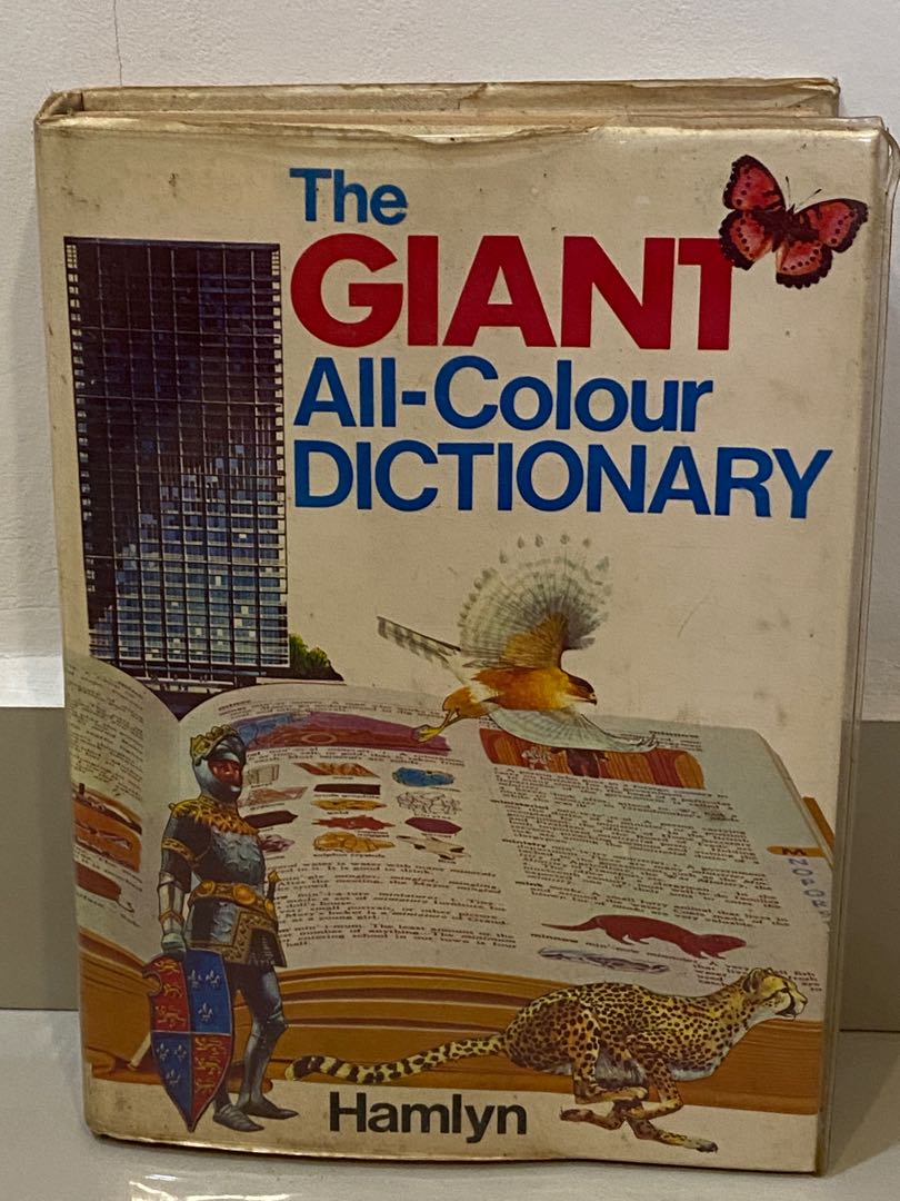 The GIANT All Colour Dictionary Hamlyn Hobbies Toys Books 