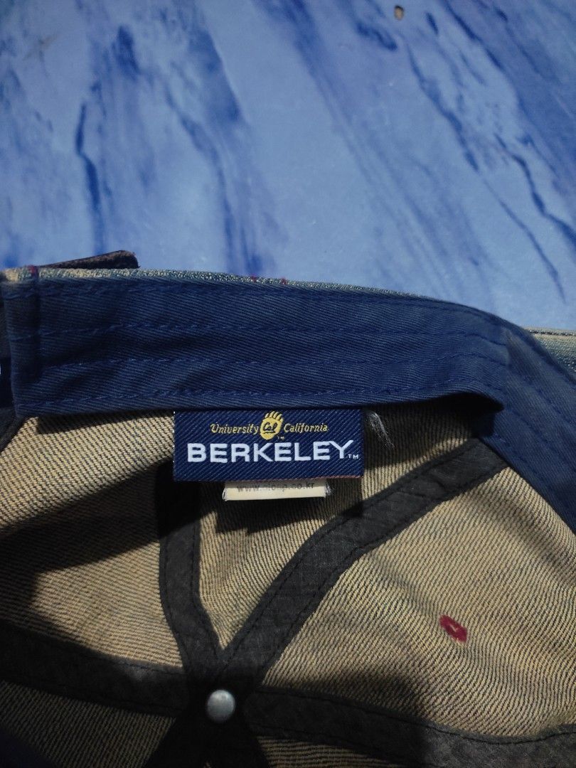 TOPI/CAPS BERKELEY UNIVERSITY RIPPED DENIM on Carousell