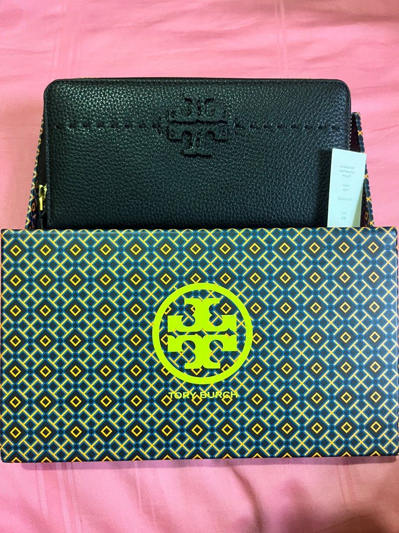 Tory Burch McGraw Zip Continental Wallet on Carousell