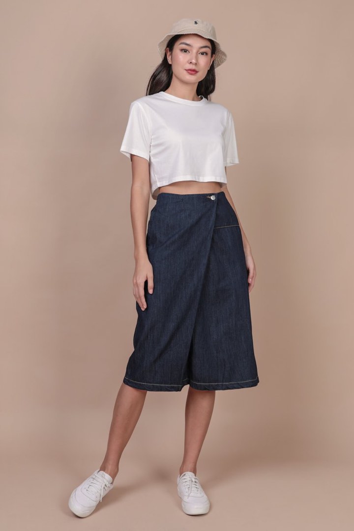 TTR The Tinsel Rack Devin Denim Skirt Size M, Women's Fashion, Bottoms