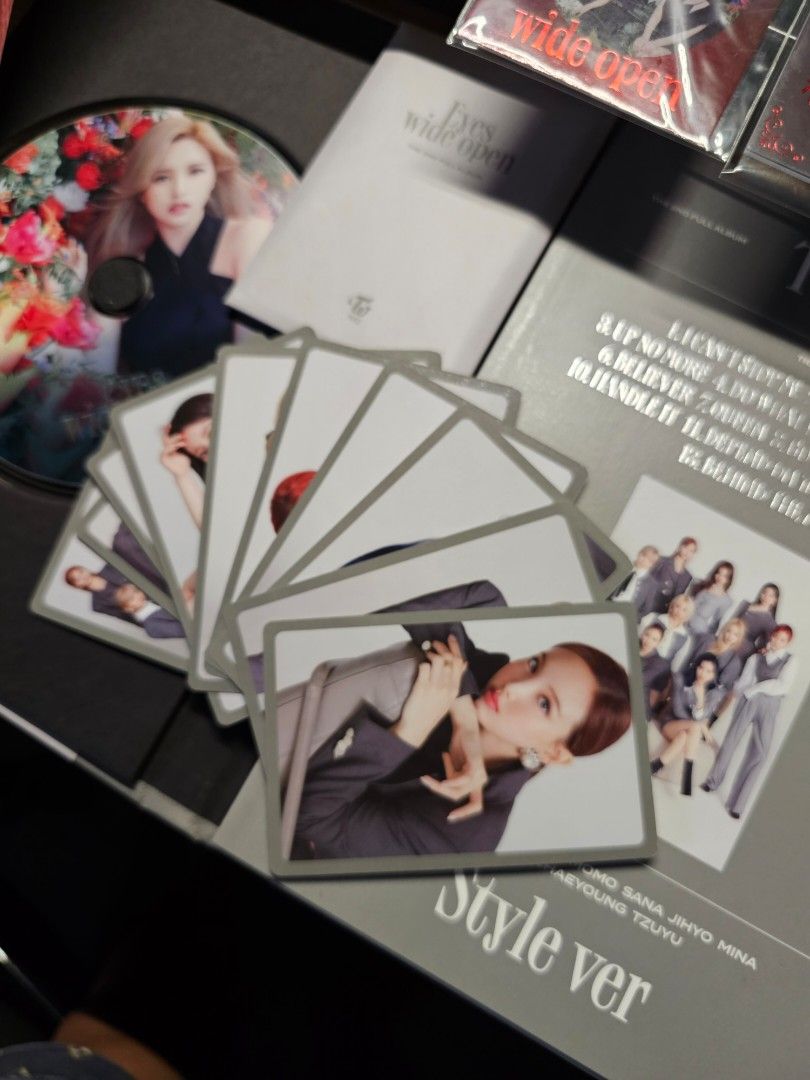 Twice - Eyes Wide Open Album Style Ver. (Unsealed) on Carousell