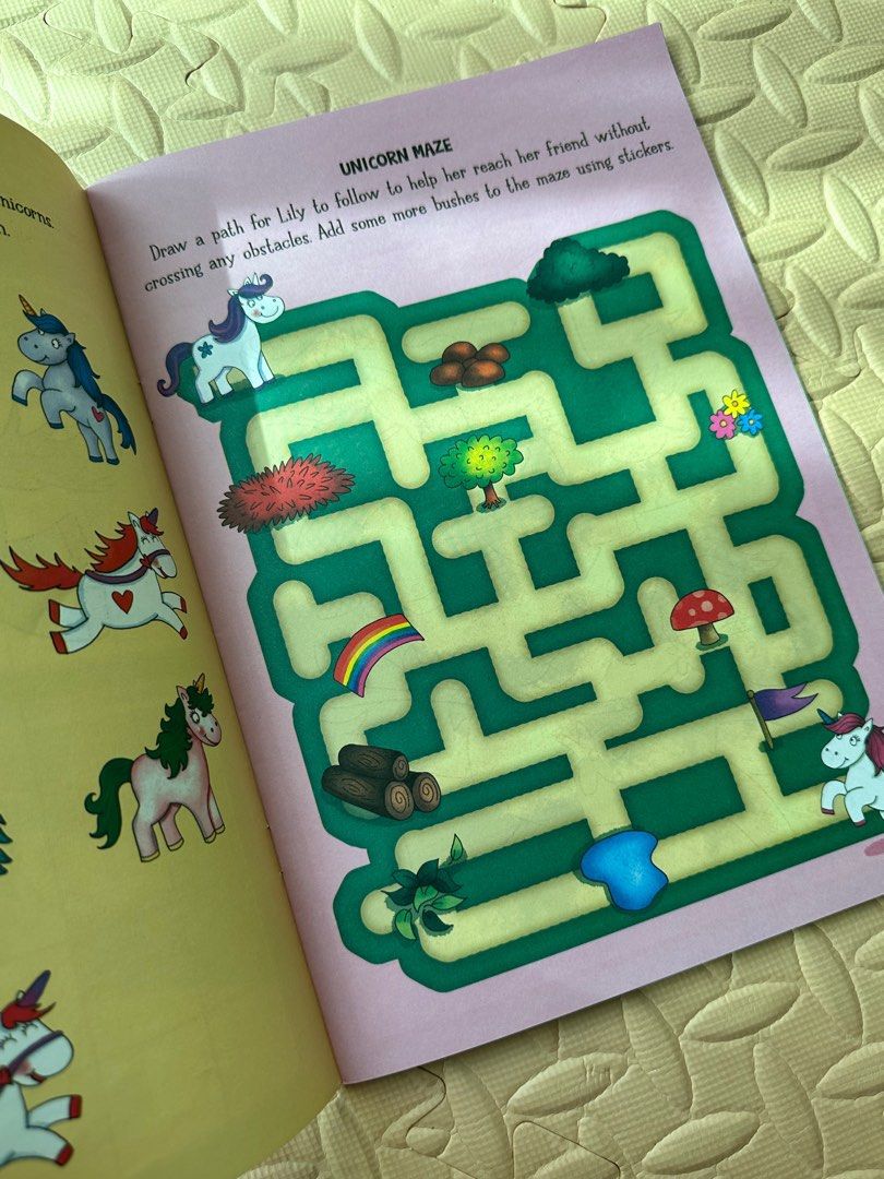 Unicorn Colouring and Sticker Activity Book (Category: Children's Books) located in Guiguinto. Submitted by baldovino.kimberly (Listing ID 1251529614, Image 3). Description: Paperback Most pages already has answers and few stickers are missing Complete pages.