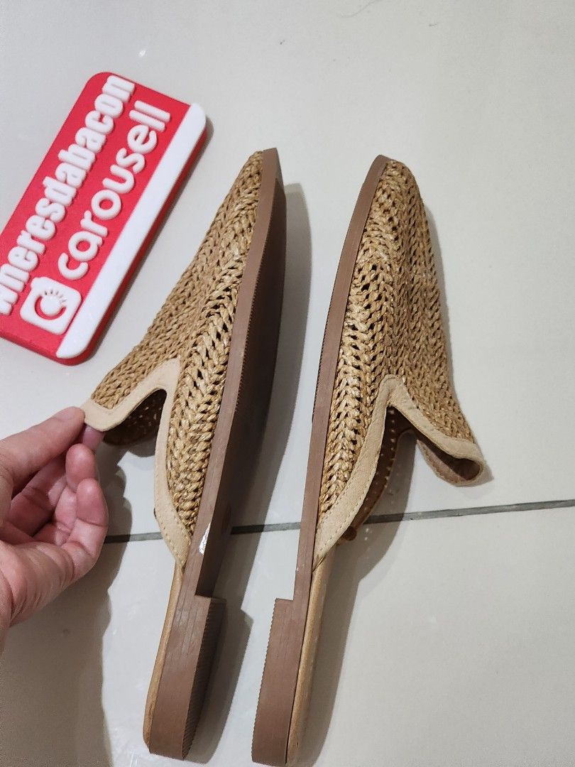 Unused Rubi EU 38 Abaca Mules flat slip on shoes Everything