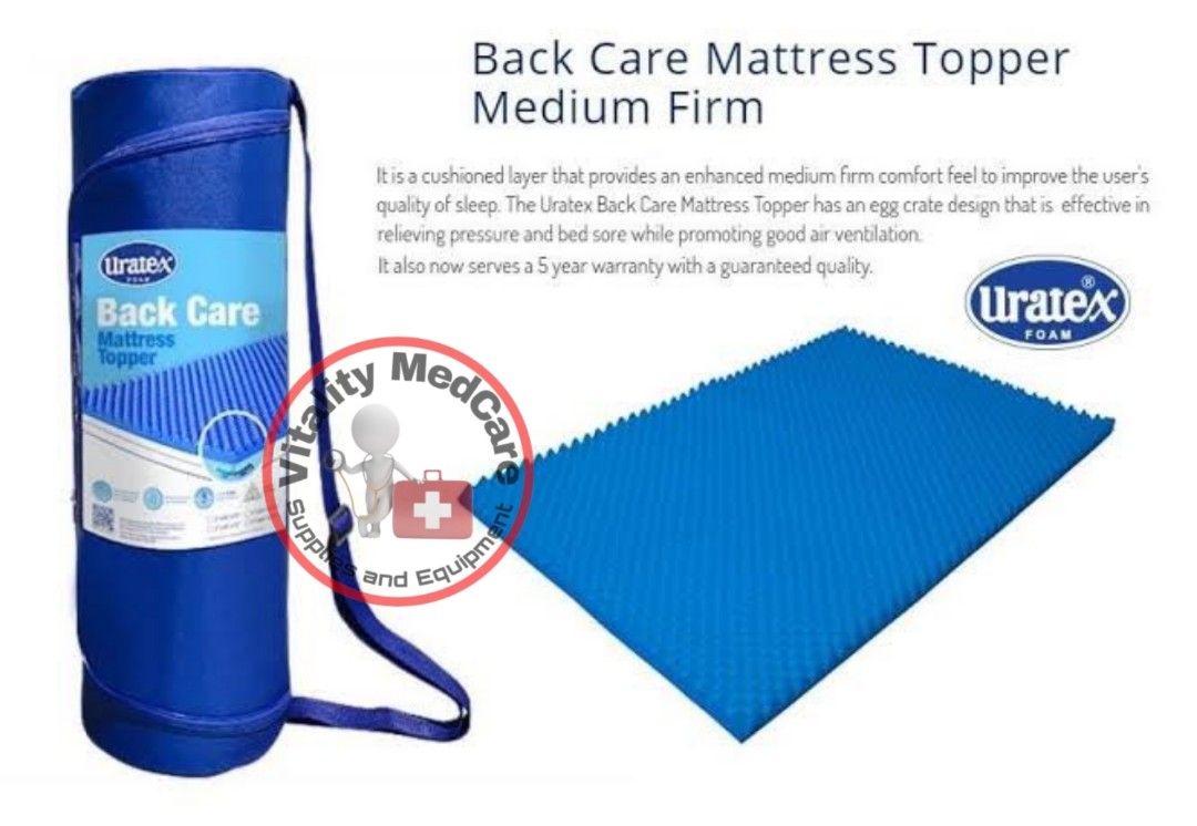 URATEX Egg Mattress (Bio-Aire/Back Care) (Anti- Bed Sore) on Carousell
