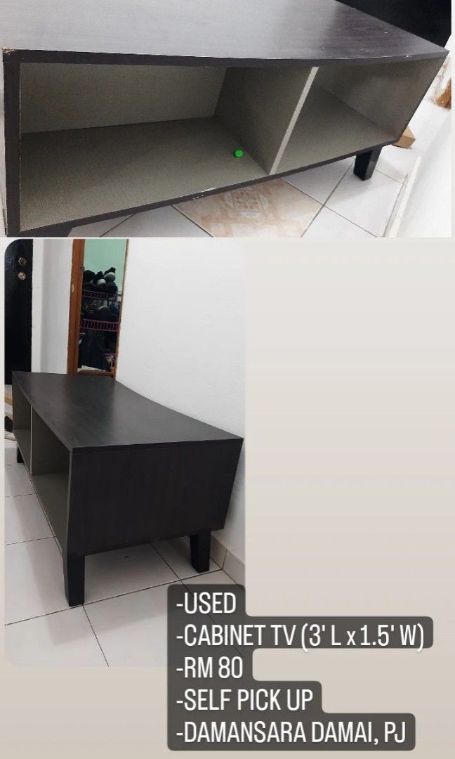 USED TV Furniture & Home Living, Furniture, Shelves,