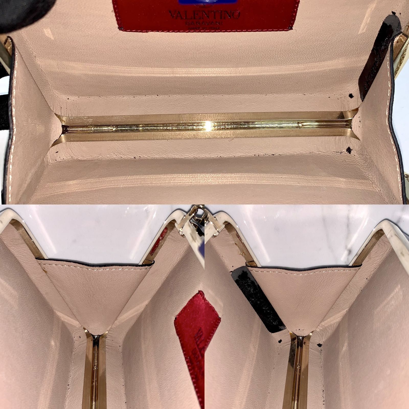 Valentino rockstud pvc bag sales