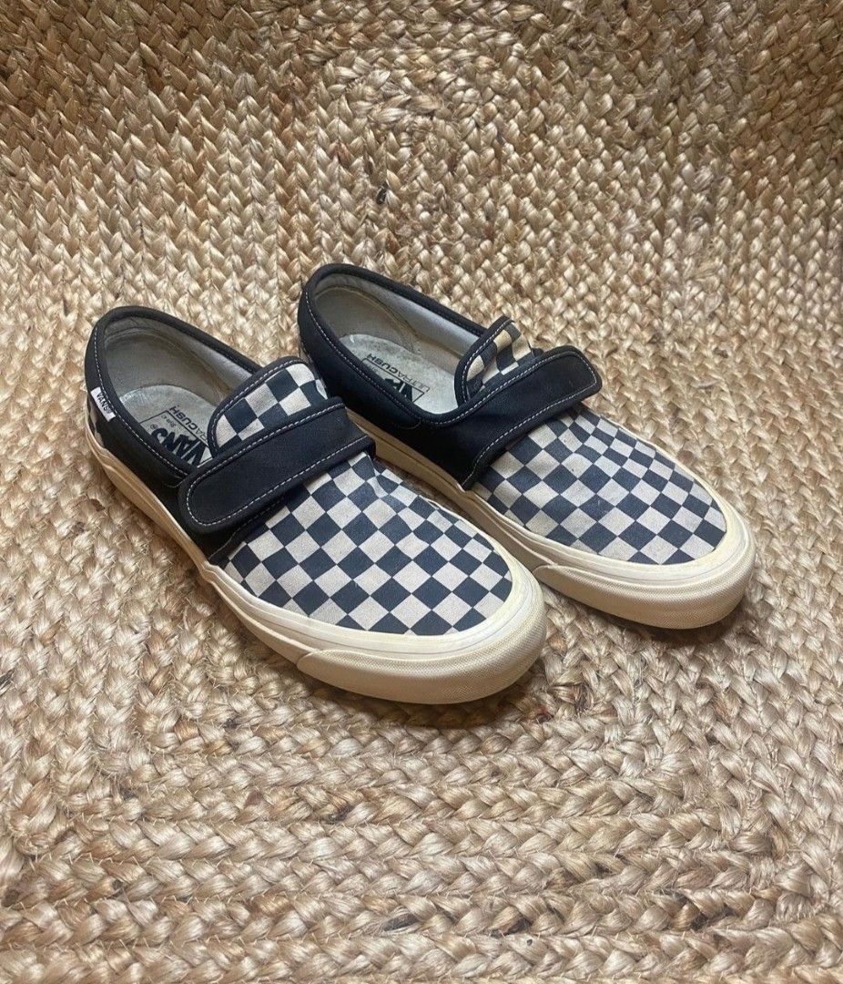 Vans 47 DX Slip On Checkerboard Anaheim Factory Fesyen Pria Sepatu Lainnya di Carousell
