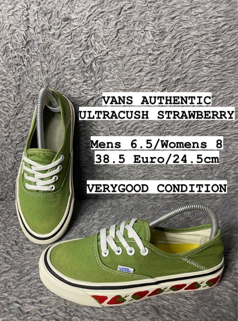 Vans authentic ultacush strawberry Women s Fashion Footwear Sneakers on Carousell