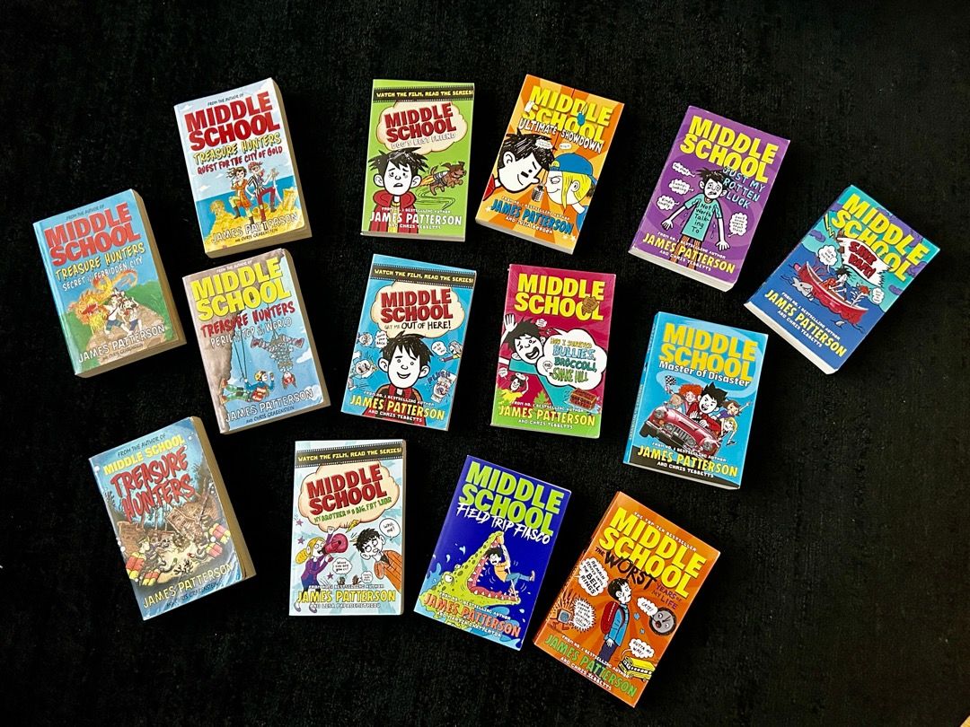 Various Children's Books/Series Treehouse, Spy School, Middle School