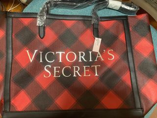 Victoria's Secret Soft Cinch Tote Bag Pink Large Size New Sealed