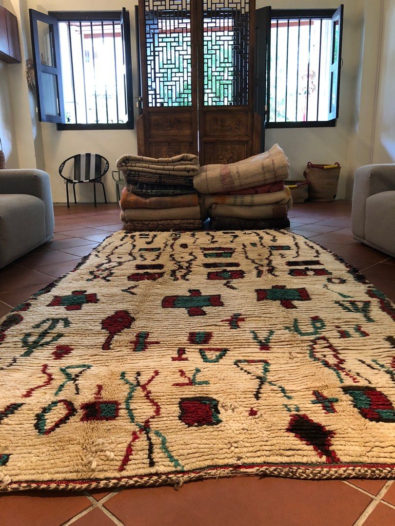 Vintage berber rugs, Furniture & Home Living, Home Decor, Carpets, Mats