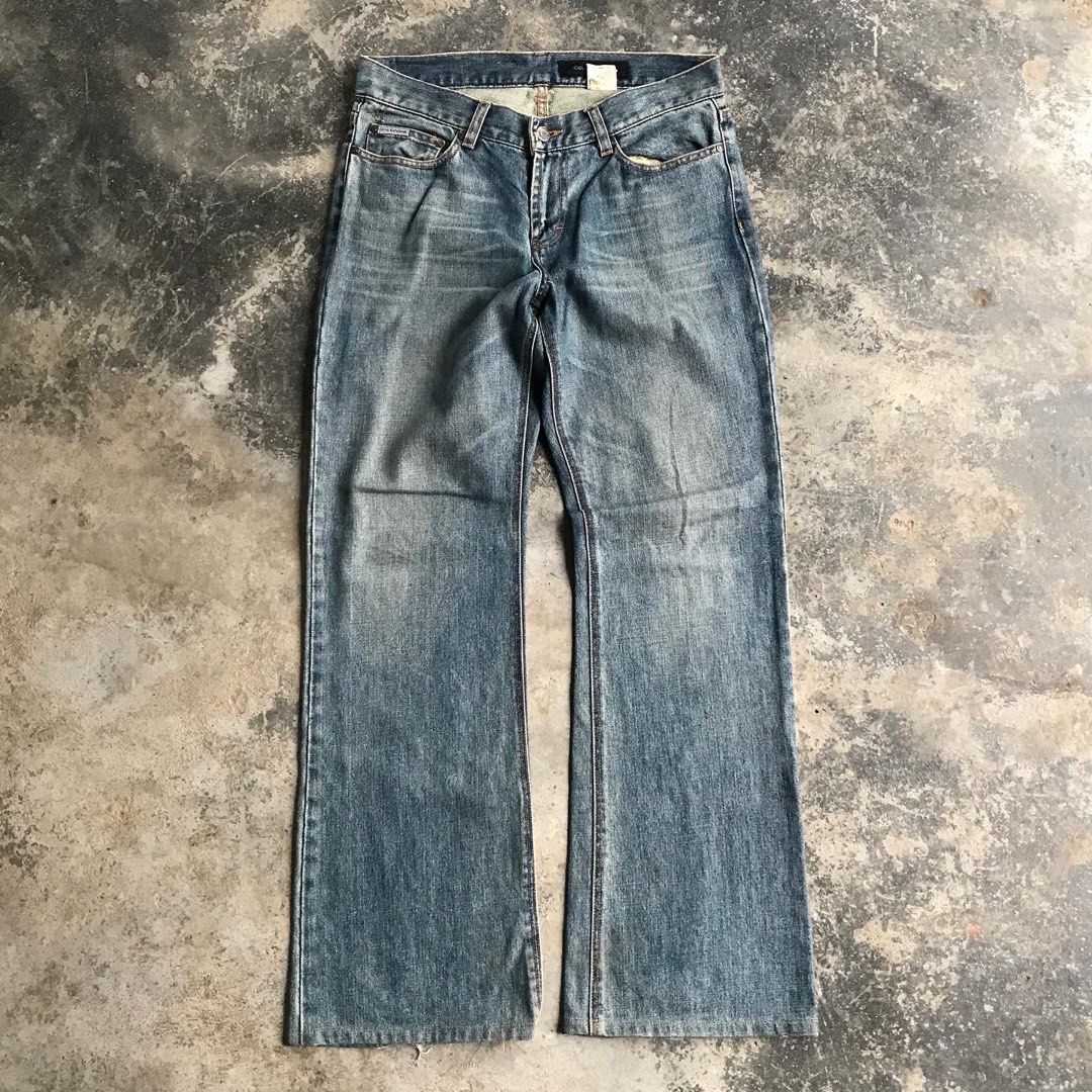 Calvin klein mens bootcut sales jeans