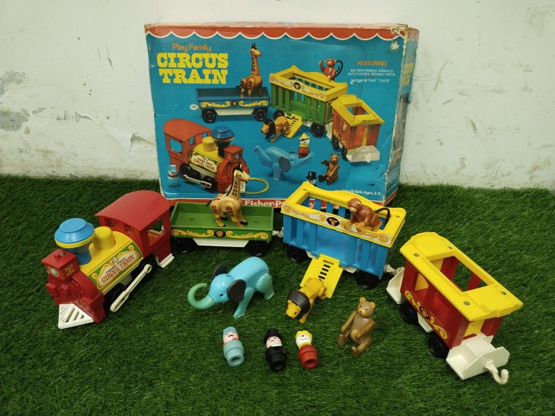 Fisher price little people circus train sales