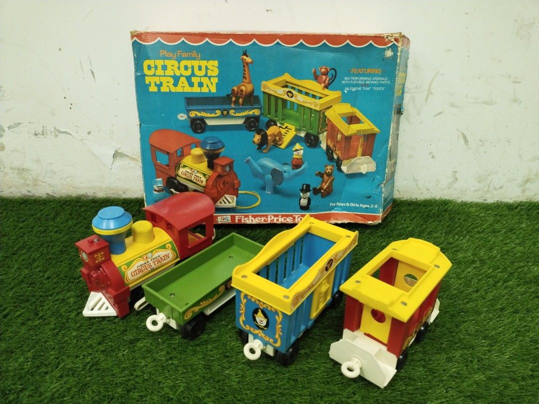 Vintage fisher 2024 price circus set