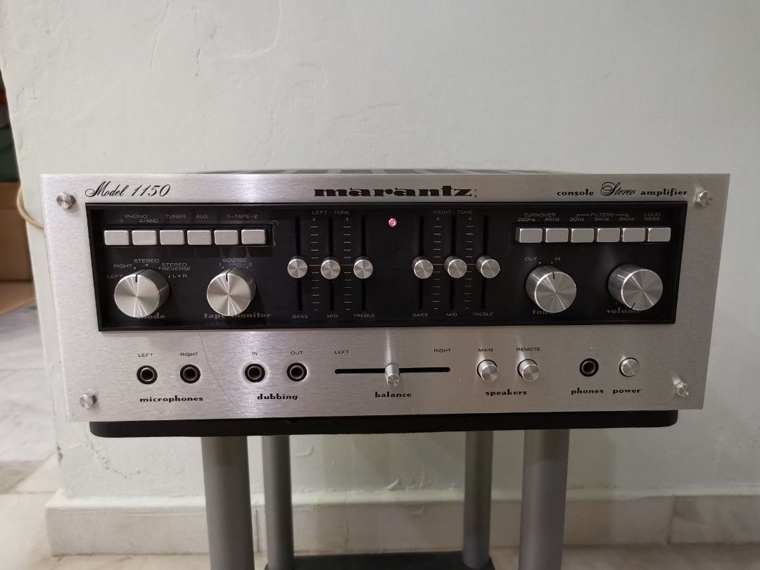 Vintage Marantz Model 1150 Stereo integrated Amplifier, Audio