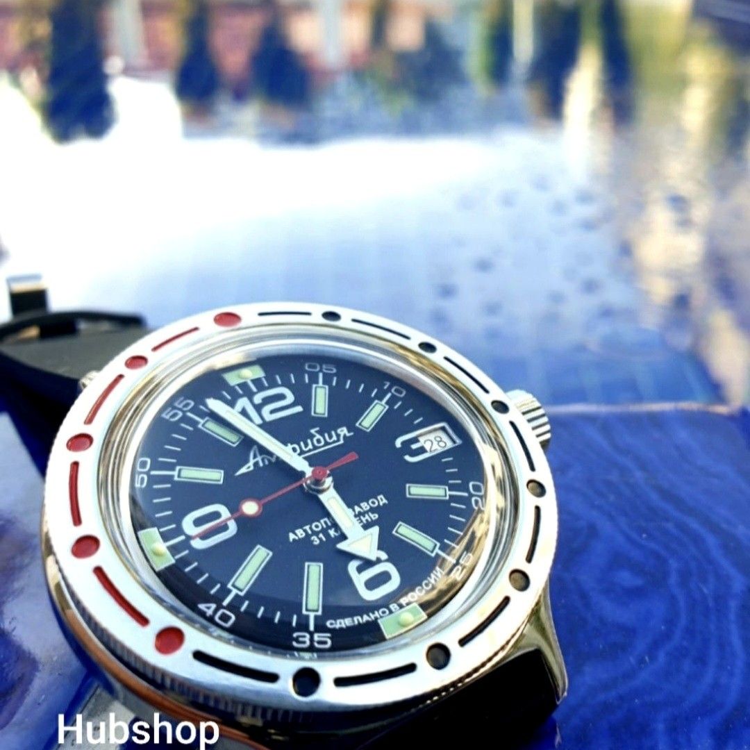 Vostok amphibia water resistance clearance