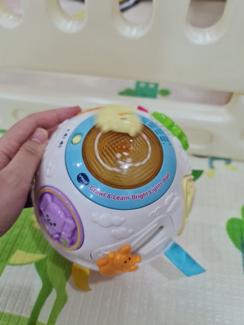 Vtech crawl and deals learn ball pink