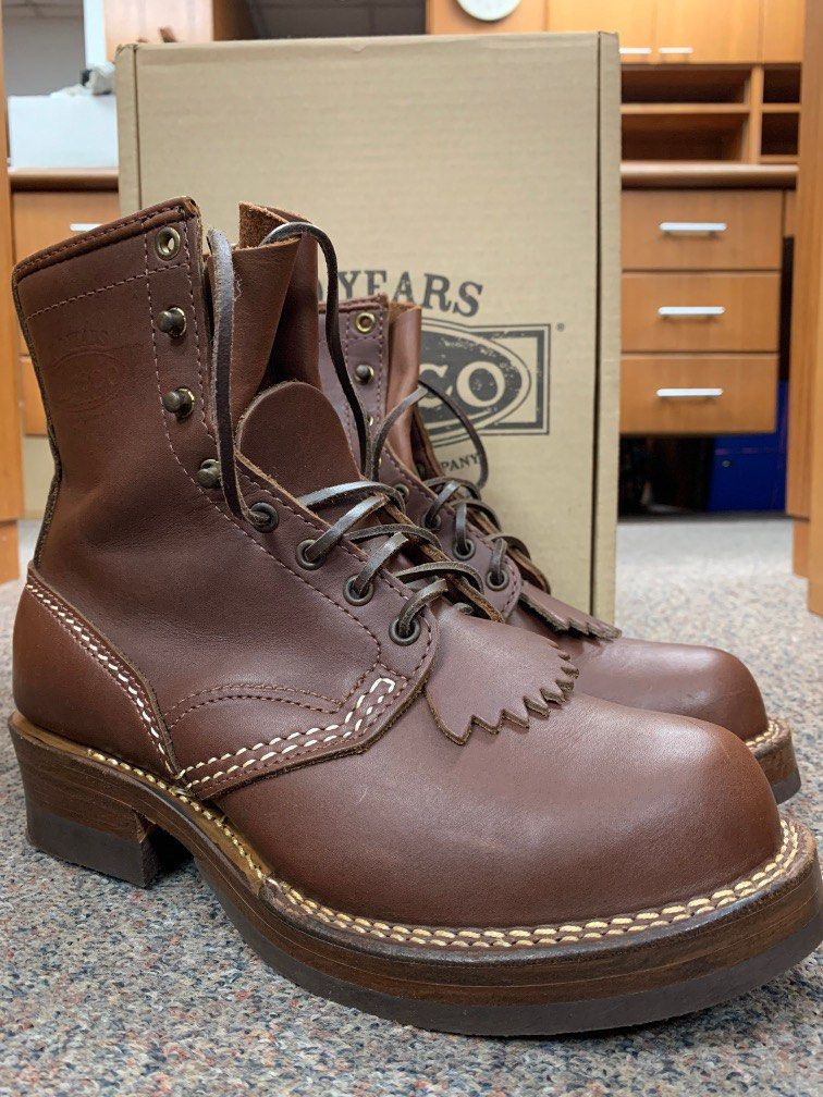 Wesco Boots US8.5E Brown Horsehide Hendrik 1 099 Brown Domain Jobmaster 888 Natural Essex Boss 1 099