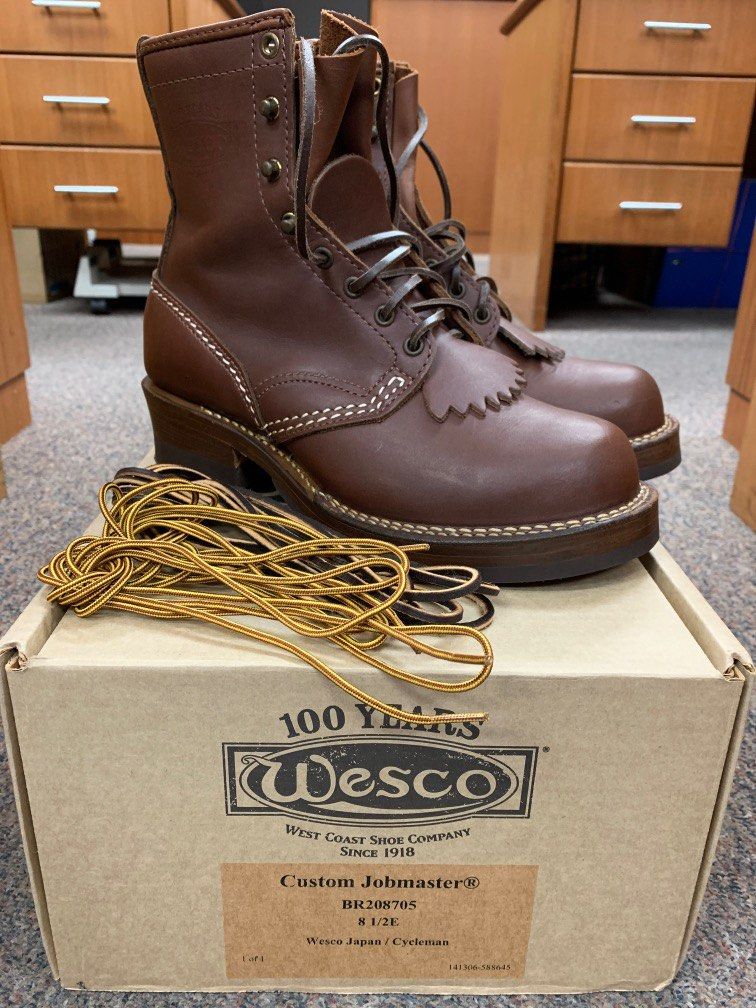 Wesco Boots US8.5E Brown Horsehide Hendrik 1 099 Brown Domain