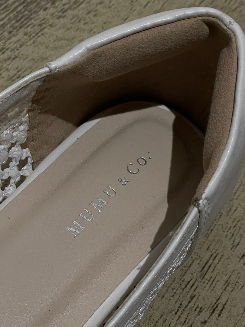 White Mesh Sandals (Category: Flats & Sandals) located in Iloilo. Submitted by randomoddling (Listing ID 1251555857, Image 2). Description: .
