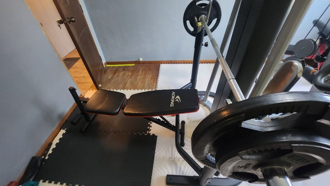 Bench press outlet sets for sale