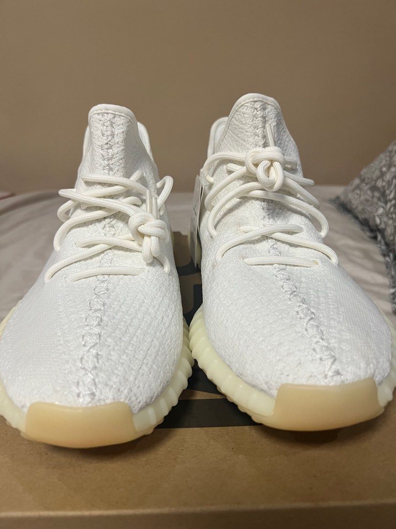 Yeezy 350 V2 Creams 2019 (Category: Sneakers) located in Dasmarinas. Submitted by keith.cotejo (Listing ID 1251573226, Image 2). Description: Yeezy 350V2 2019 Abu dhabi release BNDS Size US10.5 15000php Can be shipped from Dasmariñas, Cavite or Meetup by appointment in Cash and Carry Makati. Courier to be shouldered by buyer. Thanks!.