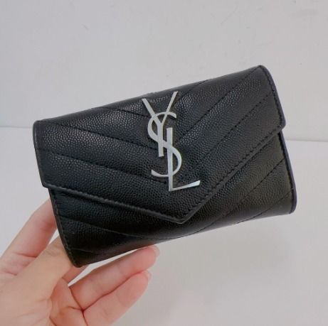 YSL Card Holder (Authentic), Luxury, Bags & Wallets on Carousell