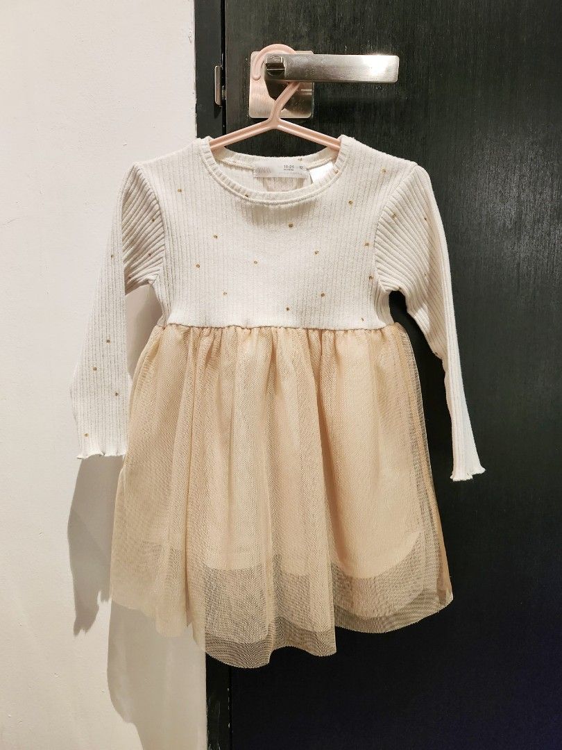 ZARA kids baby Party Dress 18m-24m, Babies u0026 Kids, Babies u0026 Kids Fashion on  Carousell
