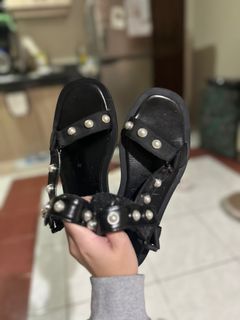 Zara pearl sandals