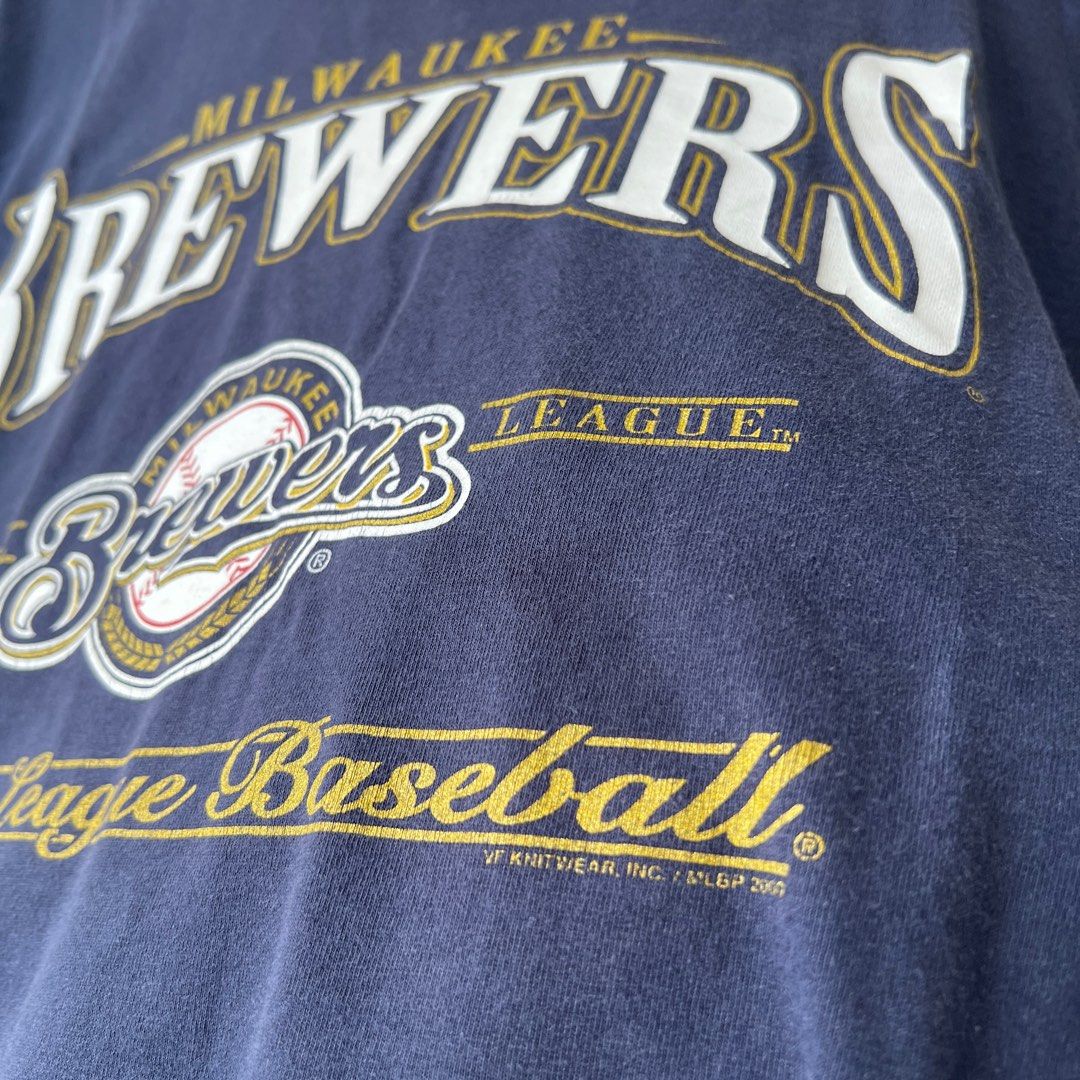 MLB Brewers Jersey (Tags: Vtg, Vintage, 90s, Baseball, Majestic), Men's  Fashion, Tops & Sets, Tshirts & Polo Shirts on Carousell