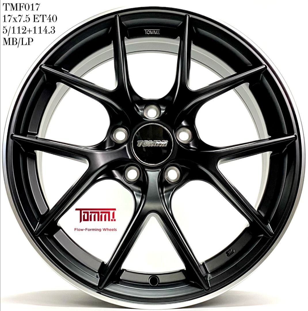 17 Inch 5x114.3/112 Brand New Original TOMMI Flow-Formed Rims, Car ...
