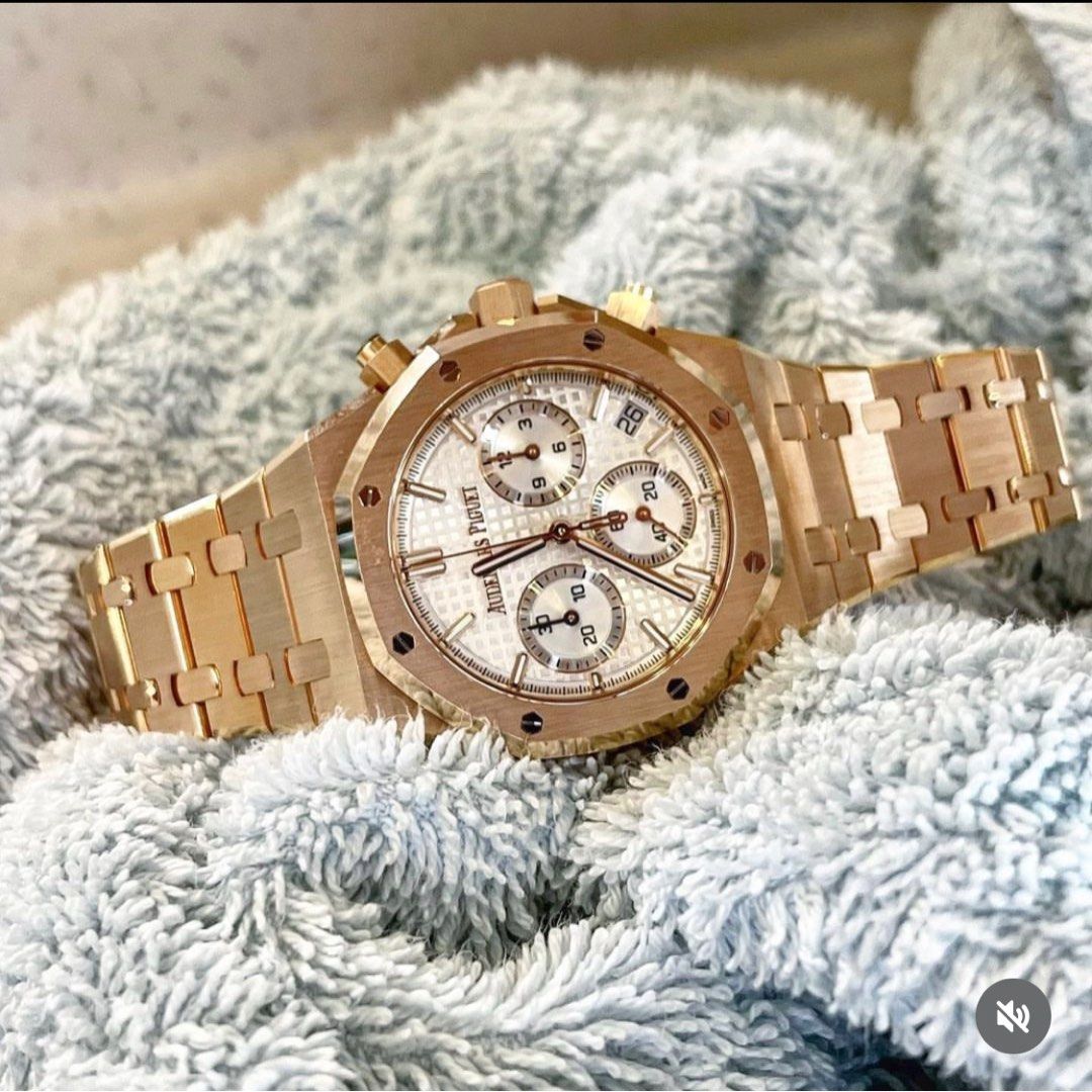 2022 50th Anniversary Audemars Piguet Royal Oak Chronograph Full