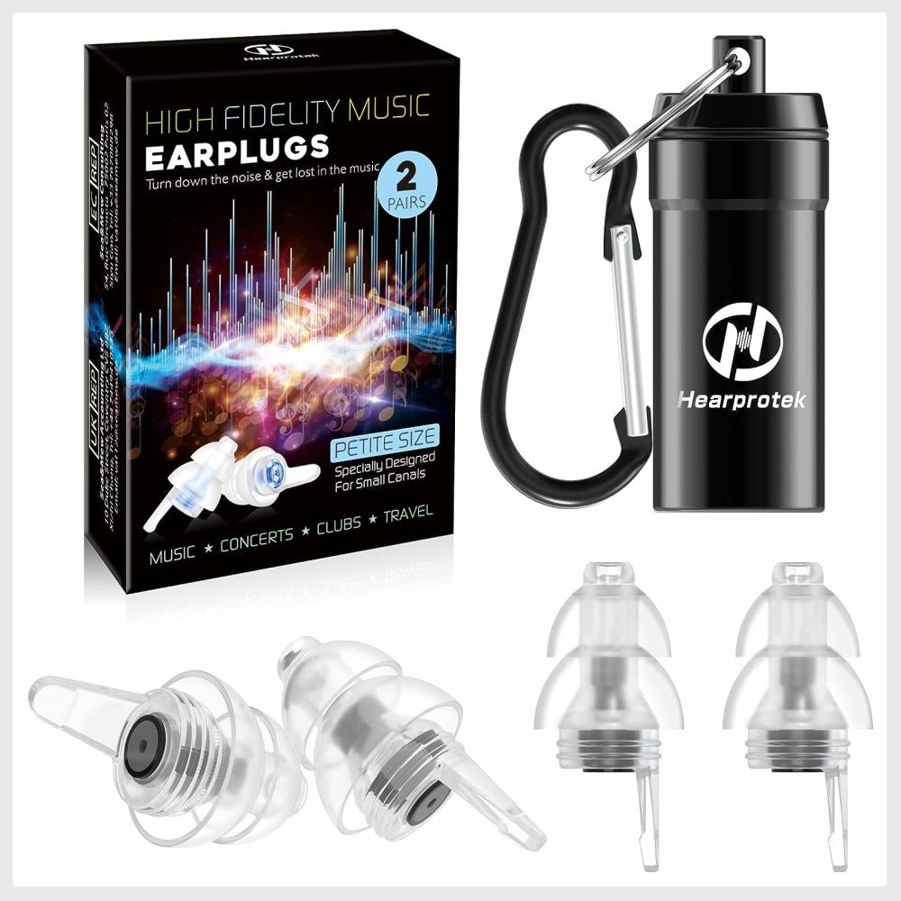 ready stock] Hearprotek Concert Ear Plugs, Hearprotek Reusable