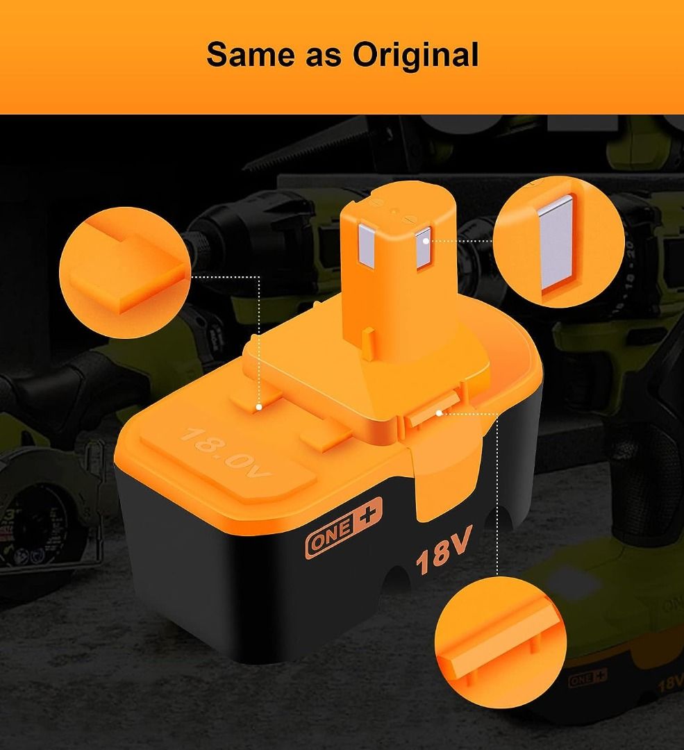 Ryobi 18 volt battery p100 shop