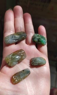 緬甸玉配件/5支$1500/不拆賣
