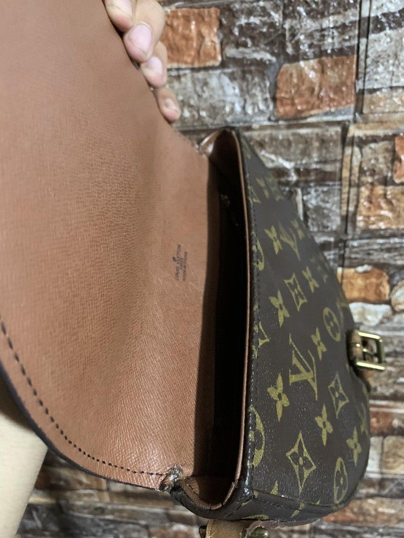 RARE!!! Authentic Vintage 80's Louis Vuitton Monogram Canvas Chantilly GM  Crossbody Shoulder Bag