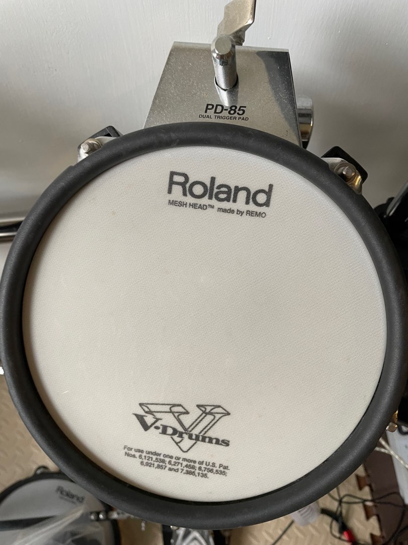 85%new Roland pd-85 drum pad, 興趣及遊戲, 音樂、樂器& 配件, 樂器