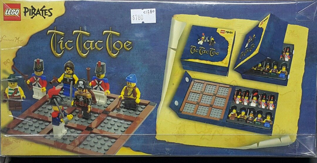 Lego pirates tic tac toe top
