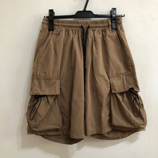 ［二手］韓牌 聚酯纖維短褲 米色 S