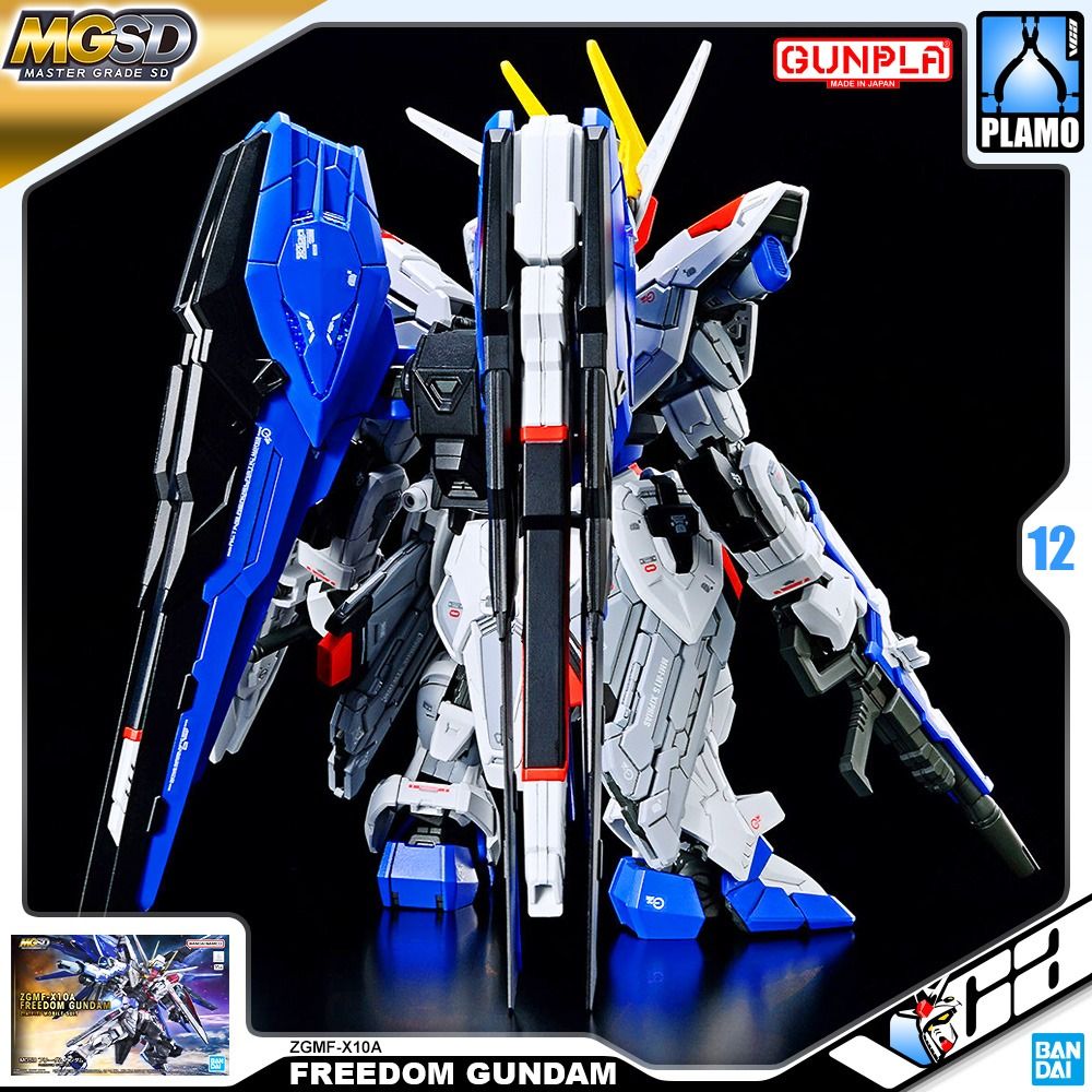 ⭐️ BANDAI GUNPLA MASTER GRADE SD 4573102642578 MGSD ZGMF-X10A FREEDOM GUNDAM PLASTIC MODEL TOY VCA SINGAPORE (Category: Gundam Model Kits) located in Singapore. Submitted by vcagundam.sg (Listing ID 1251812243, Image 3). Description: ⭐️ MGSD | FREEDOM GUNDAM 🌐𝗪𝗘𝗕𝗟𝗜𝗡𝗞 https://bit.ly/45Al1XS 🤖𝗛𝗘𝗔𝗗 𝗛𝗘𝗜𝗚𝗛𝗧 : 11.5cm 📝𝗧𝗬𝗣𝗘 : PLASTIC MODEL KIT Bandai's taken the incredible plamo technology of the Master Grade (MG) series and cond