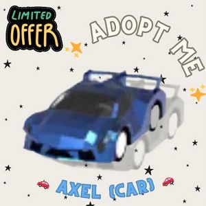 🔥 ON SALE 🔥 
✨ Adopt Me Axel
🚙 ✨