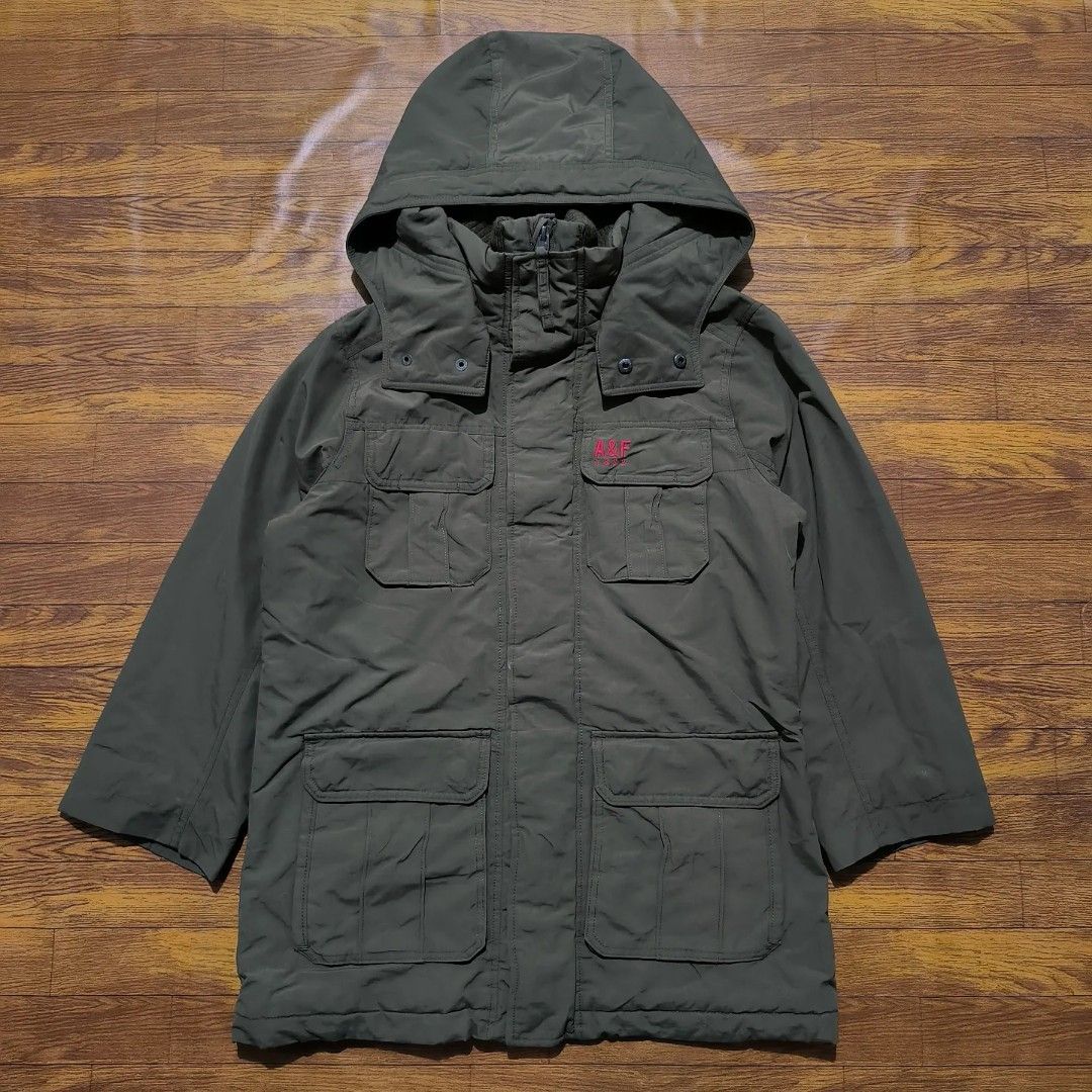 Abercrombie and fitch parka jacket new arrivals