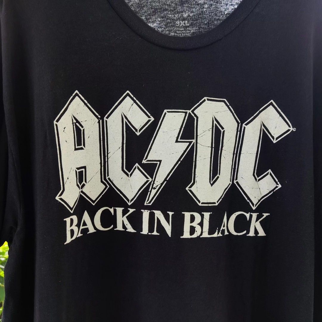 AC DC Band Shirt, Men's Fashion, Tops & Sets, Tshirts & Polo Shirts on ...