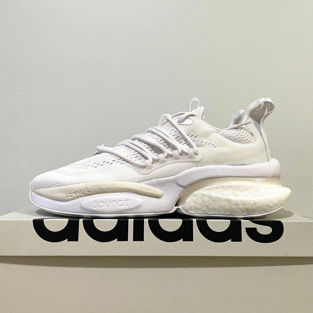 Adidas Alphaboost V1 White Shoes Men BRAND NEW
