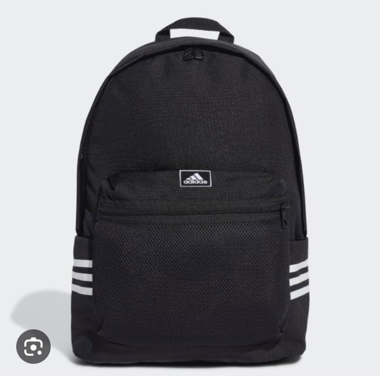 Adidas classic 3 stripe backpack outlet